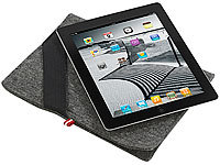 Xcase Hochwertige Filz-Tasche für 9,7" Tablets, Kunstleder-Außentasche