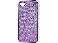 Xcase Glamour-Schutzcover für iPhone 4/4s, märchenhaft lila