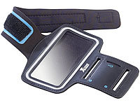 Xcase Reflektierende Sport-Armbandtasche für iPhone 5/5s/SE/5c, schwarz