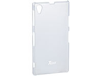 Xcase Ultradünnes Schutzcover: Sony Xperia Z1 halbtransparent, 0,3 mm