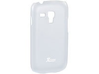 Xcase Dünnes Schutzcover: Samsung Galaxy S3 mini halbtransp., 0,3 mm