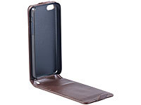 Xcase Stilvolle Klapp-Schutztasche für iPhone 5c, braun; Schutzhüllen (Smartphone) Schutzhüllen (Smartphone) Schutzhüllen (Smartphone) 