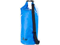 Xcase Wasserdichter Packsack 25 Liter, blau, aus strapazierfähiger Lkw-Plane; Canvas-Reisetaschen Canvas-Reisetaschen Canvas-Reisetaschen Canvas-Reisetaschen Canvas-Reisetaschen 