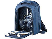 Xcase Thermo-Picknick-Rucksack mit Kühlfach, für 2 Personen