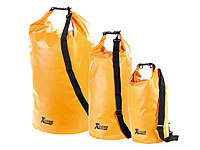 Xcase Urlauber-Set wasserdichte Packsäcke 16/25/70 Liter, orange; Canvas-Reisetaschen Canvas-Reisetaschen Canvas-Reisetaschen 