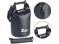 Xcase Wasserdichter Packsack, strapazierfähige Industrie-Plane, 10l, schwarz; Canvas-Reisetaschen Canvas-Reisetaschen Canvas-Reisetaschen Canvas-Reisetaschen 