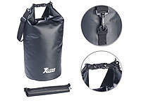 Xcase Wasserdichter Packsack, strapazierfähige Industrie-Plane, 20l, schwarz; Canvas-Reisetaschen Canvas-Reisetaschen Canvas-Reisetaschen Canvas-Reisetaschen 