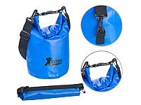 Xcase Wasserdichter Packsack, strapazierfähige Industrie-Plane, 5 l, blau; Canvas-Reisetaschen Canvas-Reisetaschen Canvas-Reisetaschen 
