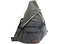 Xcase Rucksack Z-Bag aus wasserabweisendem Gewebe, anthrazit