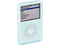 Xcase farbwechselnde Silikon-Hülle für iPod Video 30GB blau/weiß