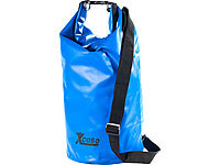 Xcase Wasserdichter Packsack 16 Liter, blau; Staub- und wasserdichte Mini-Koffer Staub- und wasserdichte Mini-Koffer Staub- und wasserdichte Mini-Koffer 