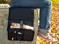 Xcase Geräumige Aktentasche mit Sitzkissen "Seat Comforter"