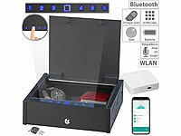 Xcase Smarter Tresor mit biometrischer Fingerabdruckerkennung +Gateway