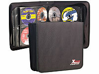 Xcase 2er-Set CD/DVD/BD-Taschen für je 240 CD/DVD/BDs