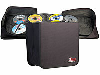 Xcase 2er-Set CD/DVD/BD-Taschen für je 504 CD/DVD/BDs