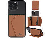 Xcase Geldbeutel, slim Wallet RFID, Magnetische Geldbörse für iPhone