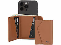 Xcase MagSafe Wallet, Kartenetuis für iPhone, Ausweisetuis