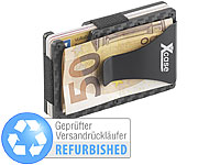 Xcase RFID Geldbeutel, RFID-Kartenetui mit Geldklammer
