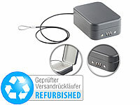 Xcase Tresor Auto, Mini Safe Zahlenschloss, Reise-Tresor